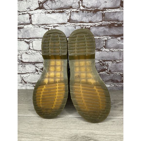 Dr. Martens Cherry Red Leather Combat Lace Up Boots Women’s Sz 38EU/7-7.5M US - Picture 9 of 16